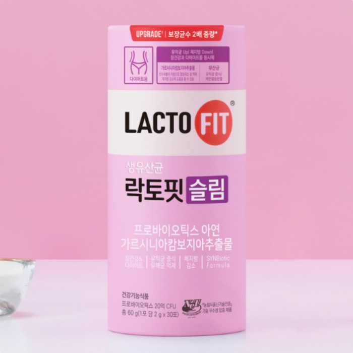 [LACTO-FIT] Probiotics SLIM 120g (2g x 60pcs)