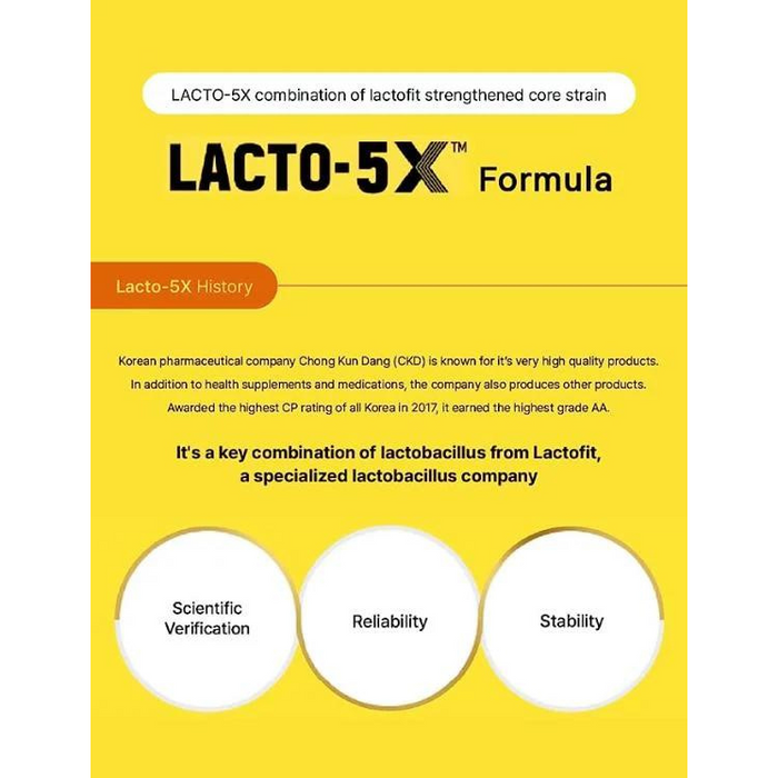 [LACTO-FIT] Probiotics GOLD 100g (2g x 50pcs)