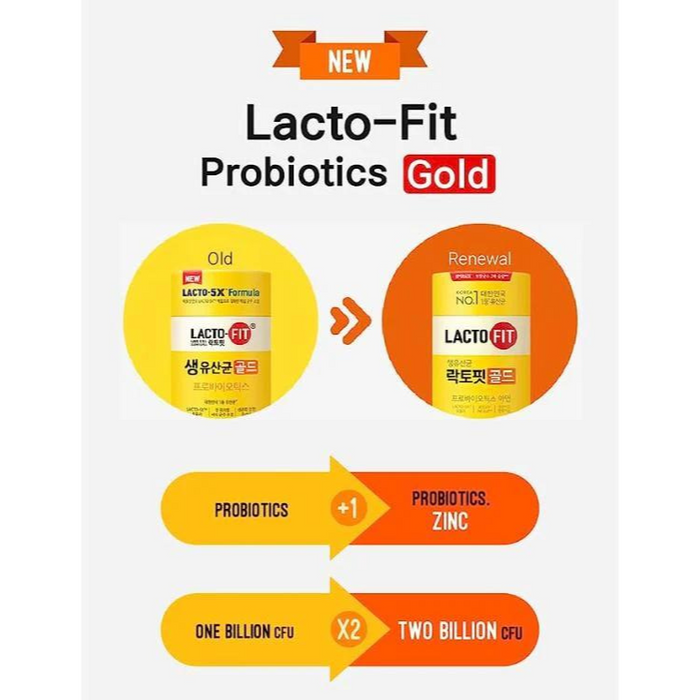 [LACTO-FIT] Probiotics GOLD 100g (2g x 50pcs)