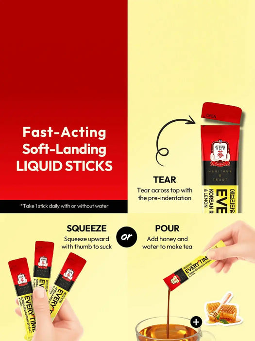 [JungKwanJang] Everytime Korean Red Ginseng Extract - Lemon