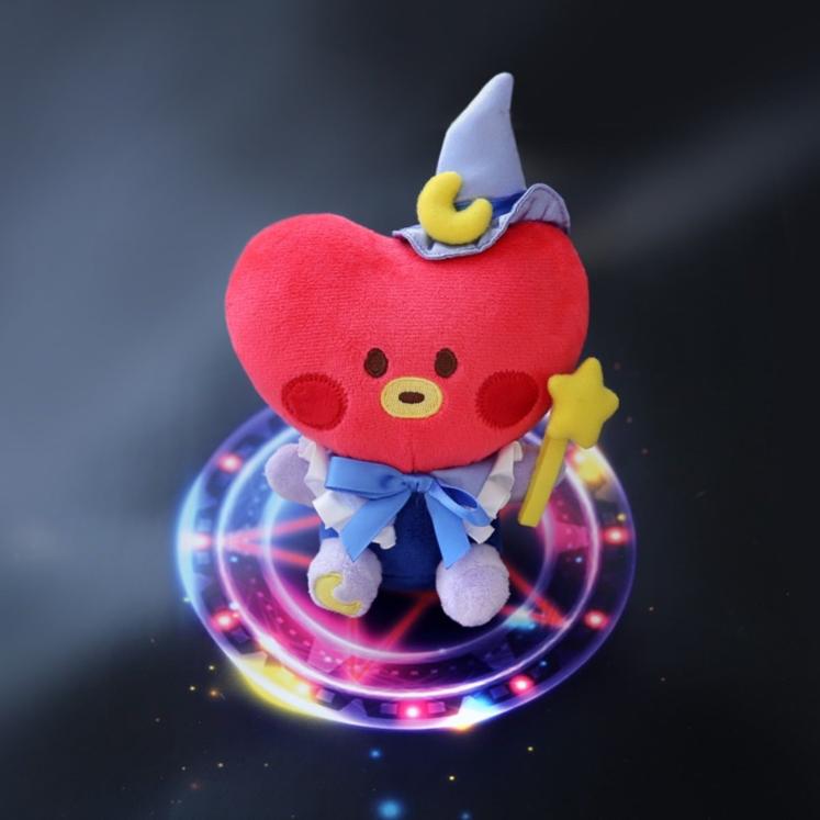 BT21] Minini Plush Keyring Magician — KollecteUSA