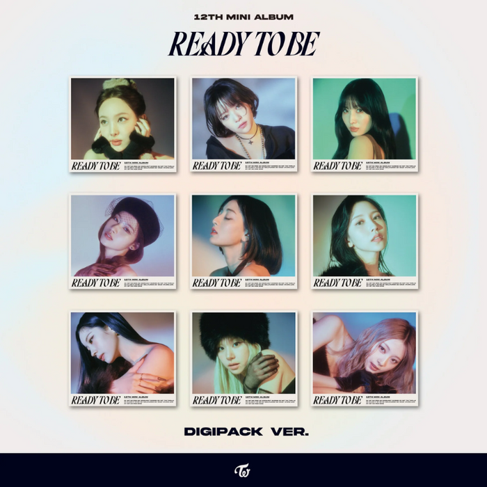 TWICE - 12th Mini Album [Ready To Be] Digipack Ver.