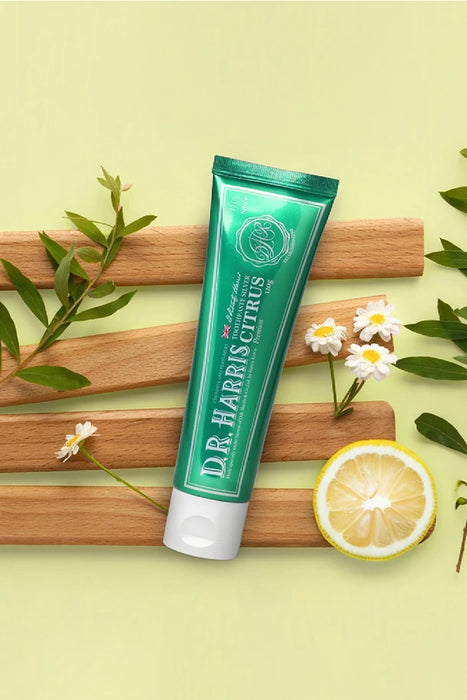 [D.R. Harris] Citrus Toothpaste with Silver 120g
