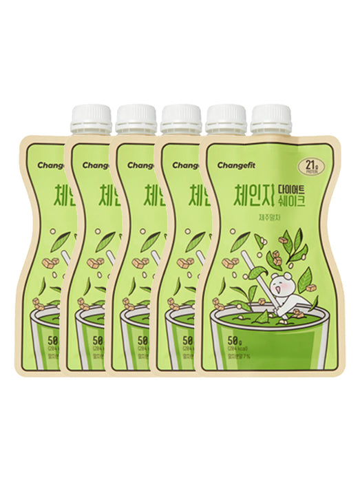 [Change Fit] Diet Protein Shakes Jeju MatchaX5pouches