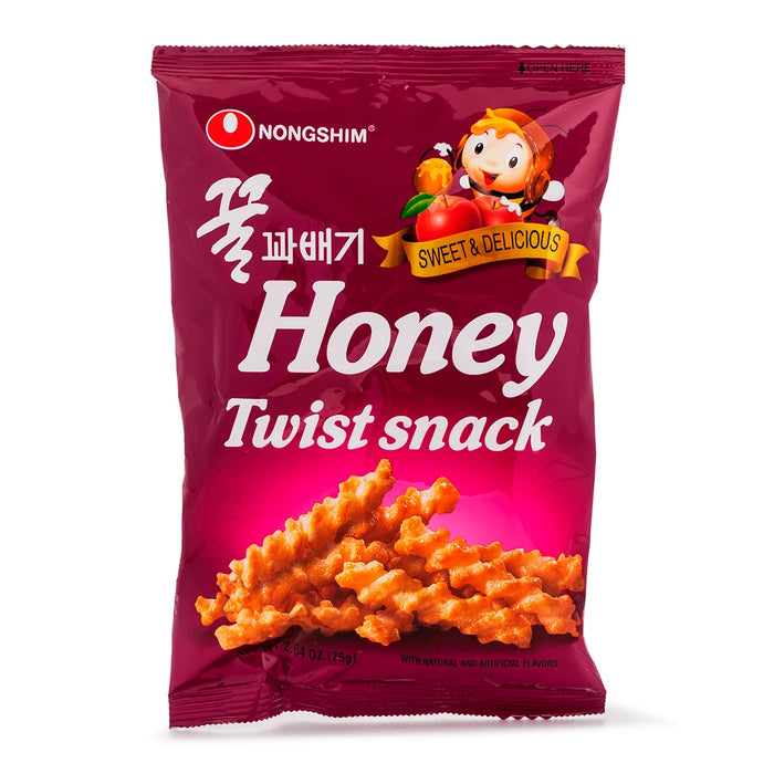 [Nongshim] Honey Twist snack (75g)