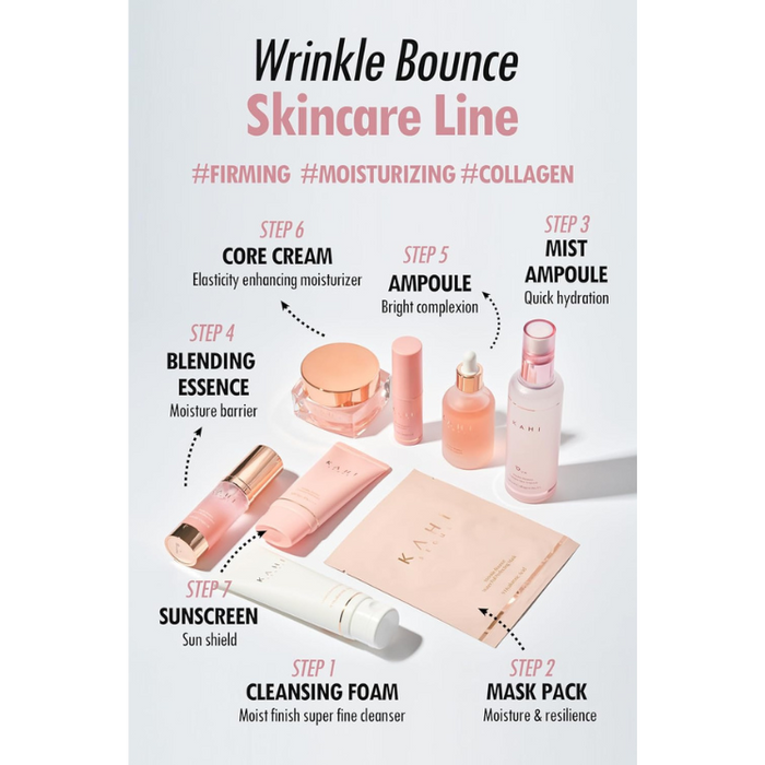 [KAHI] Wrinkle Bounce Core Cream 50ml (Free Gift Kahi Hangyob Dual Concealer 0.8g)