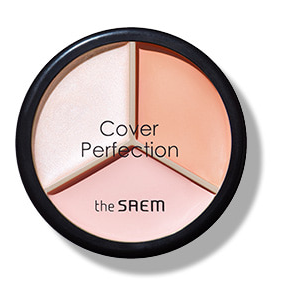 [the SAEM] Cover Perfection Triple Pot Concealer 4.5g*3 (5 Colors)
