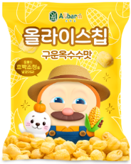 [Allbarm] Allrice chip (Injeolmi/Roasted Corn/Shirimp)