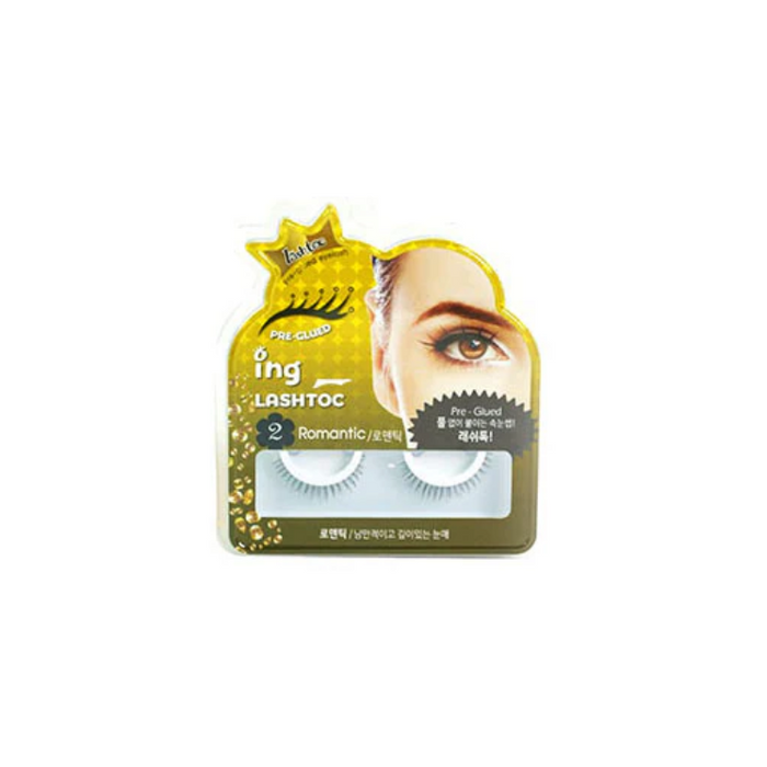 [LashToc] Pre-Glued Reusable Eyelash 1pcs/3pcs