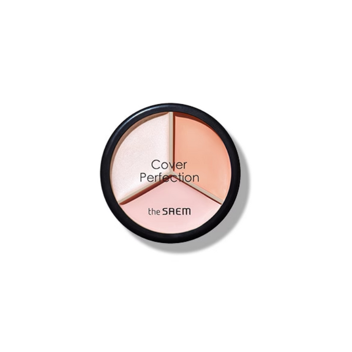 [the SAEM] Cover Perfection Triple Pot Concealer 4.5g*3 (5 Colors)