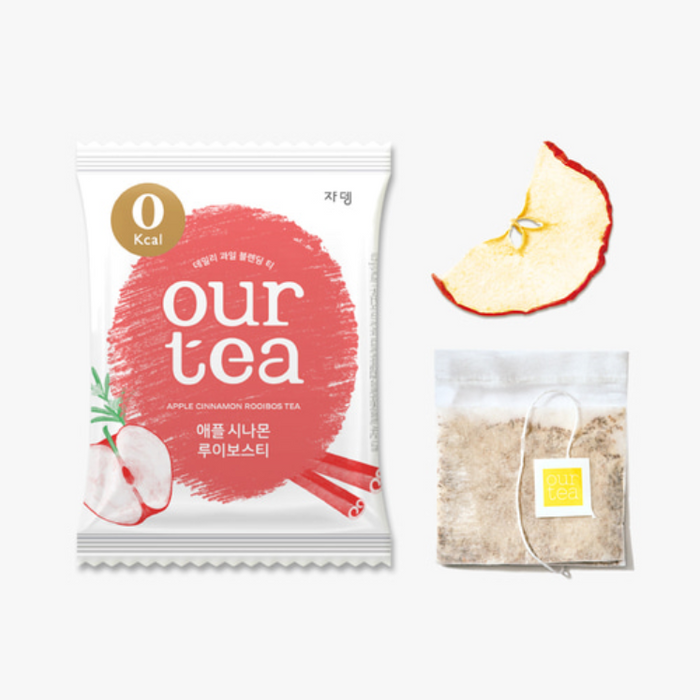 [JARDIN] Apple Peach Oolong 8p+ Apple Cinnamon Rooibos 8p Set