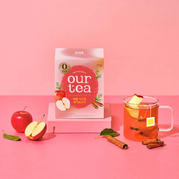 [JARDIN] Apple Peach Oolong 8p+ Apple Cinnamon Rooibos 8p Set