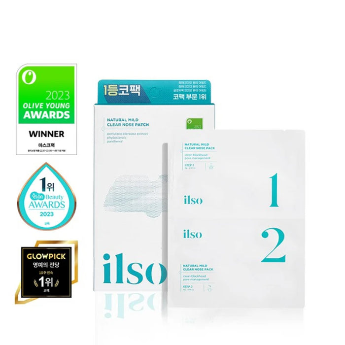 [ilso] Natural Mild Clear Nose Patch 5pcs