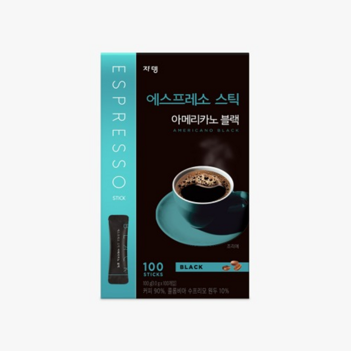 [JARDIN] Espresso Stick Americano Black 100 sticks