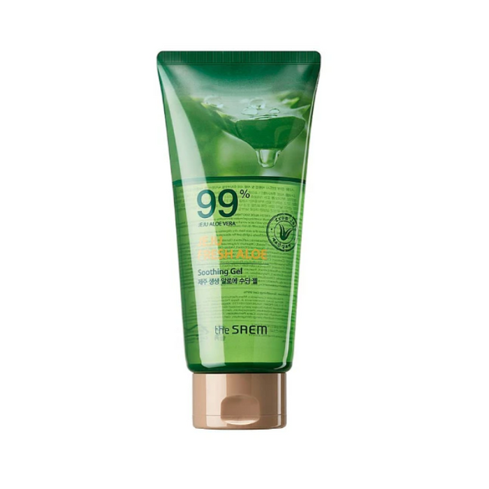 [the SAEM] Jeju Fresh Aloe Soothing Gel 99% (Tube) 300ml