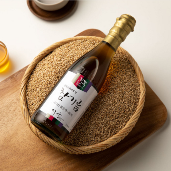 [ISAAC MILL] Cold Pressing Sesame Oil 300ml