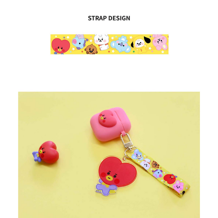 [BT21] Acrylic Wire Key Ring