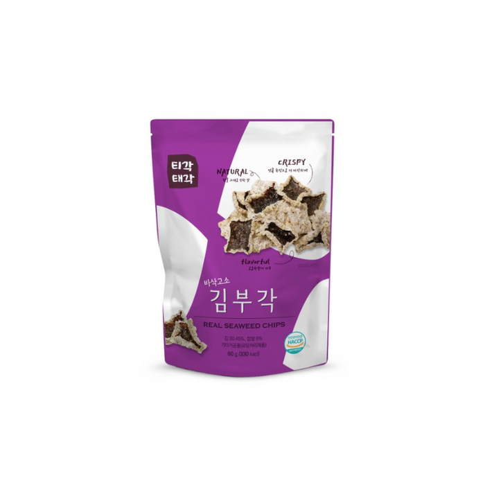 [TIGAKTEGAK] Seaweed Crisps 60g x 2