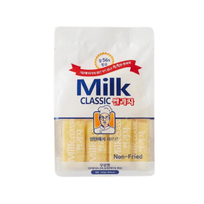 Milk Classic Rice Cracker - Milk Flavor 240g x 2