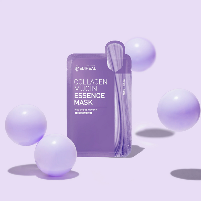 [MEDIHEAL] Collagen Mucin Essence Mask (5pcs)