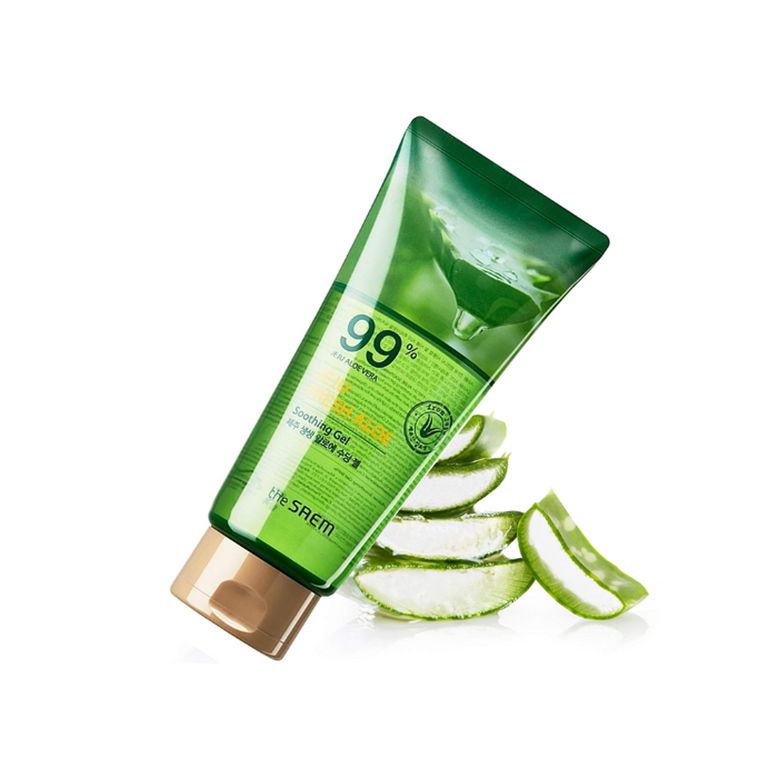 [the SAEM] Jeju Fresh Aloe Soothing Gel 99% (Tube) 300ml