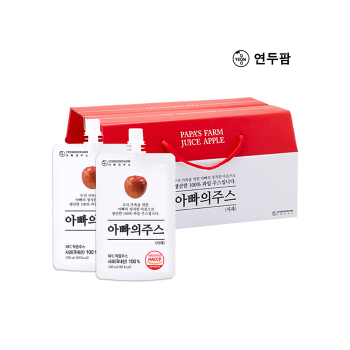 [YEONDOO FARM] Papa's Apple Juice