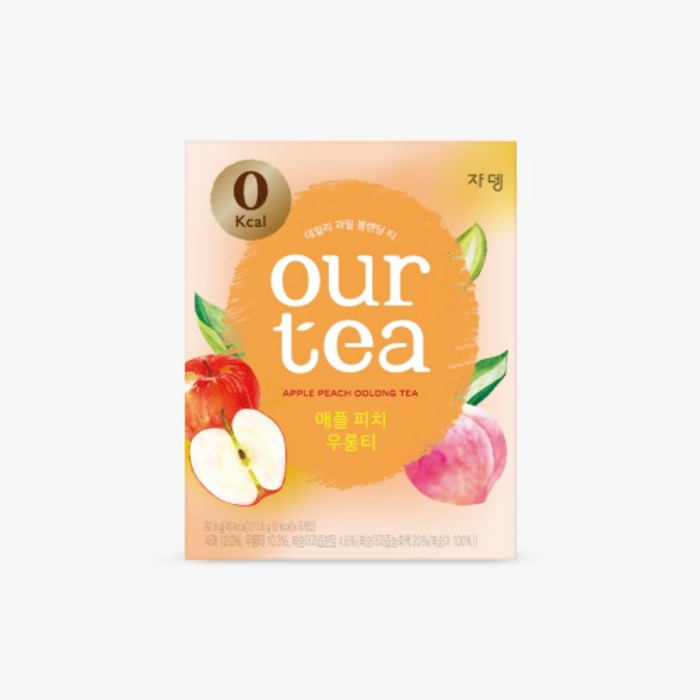 [JARDIN] Apple Peach Oolong 8p+ Apple Cinnamon Rooibos 8p Set