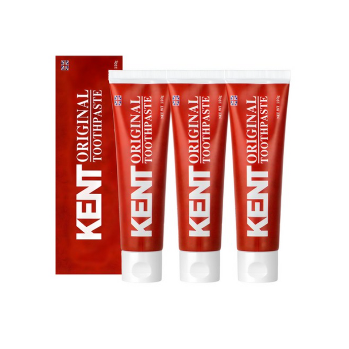 [KENT] Original Toothpaste 120g x 3