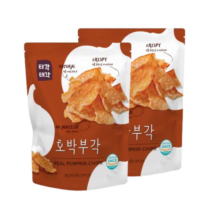 [TIGAKTEGAK] Pumpkin Crisps 60g x 2