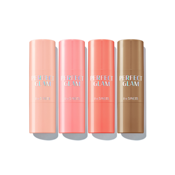 [the SAEM] Perfect Glam Stick Blusher 6g (4 Colors)