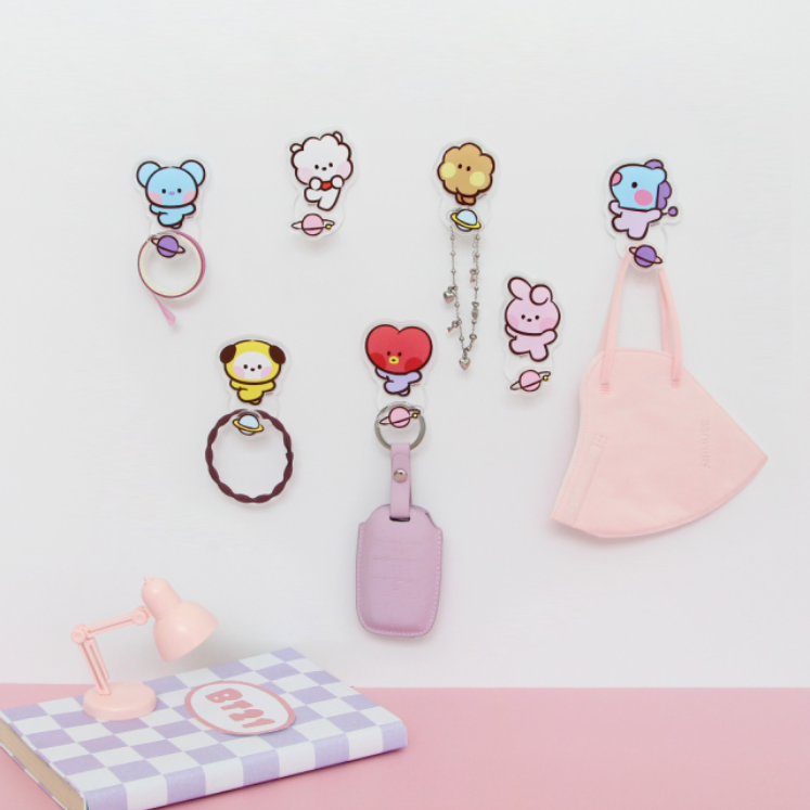 BT21] Minini Motion Acrylic Hook — KollecteUSA