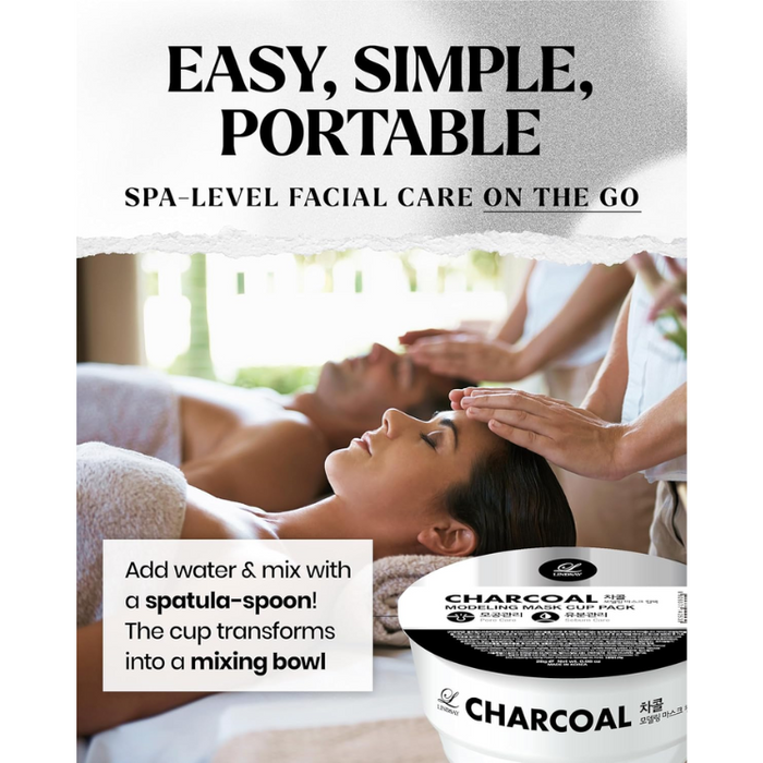 [LINDSAY] Charcoal Modeling Mask Cup Pack 28g