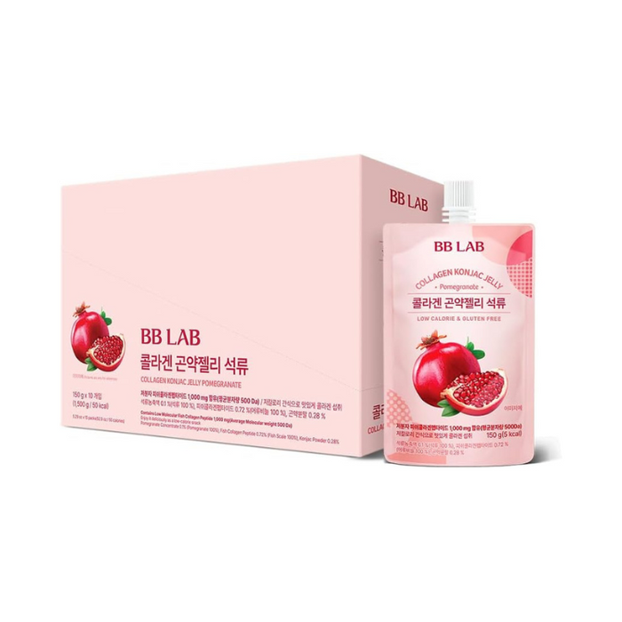 [Nutrione] BB LAB Collagen Konjac Jelly Pomegranate 150g*10 Packs