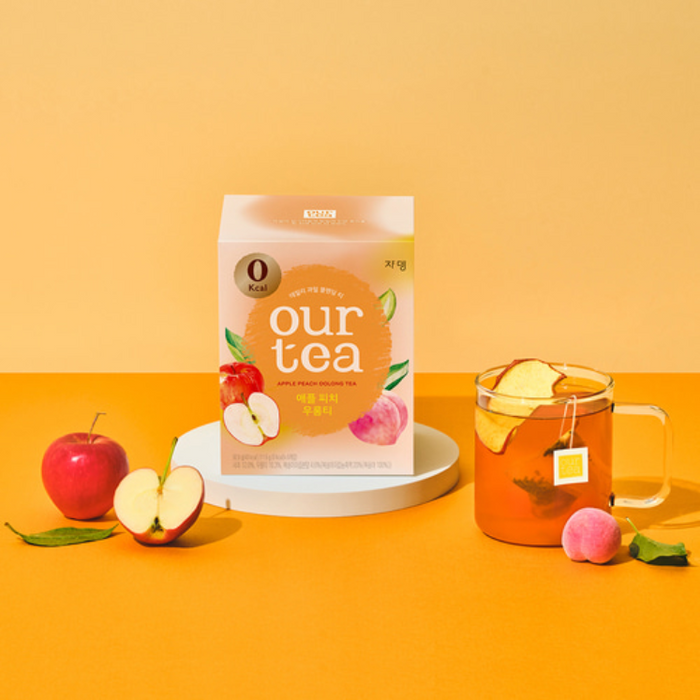 [JARDIN] Apple Peach Oolong 8p+ Apple Cinnamon Rooibos 8p Set