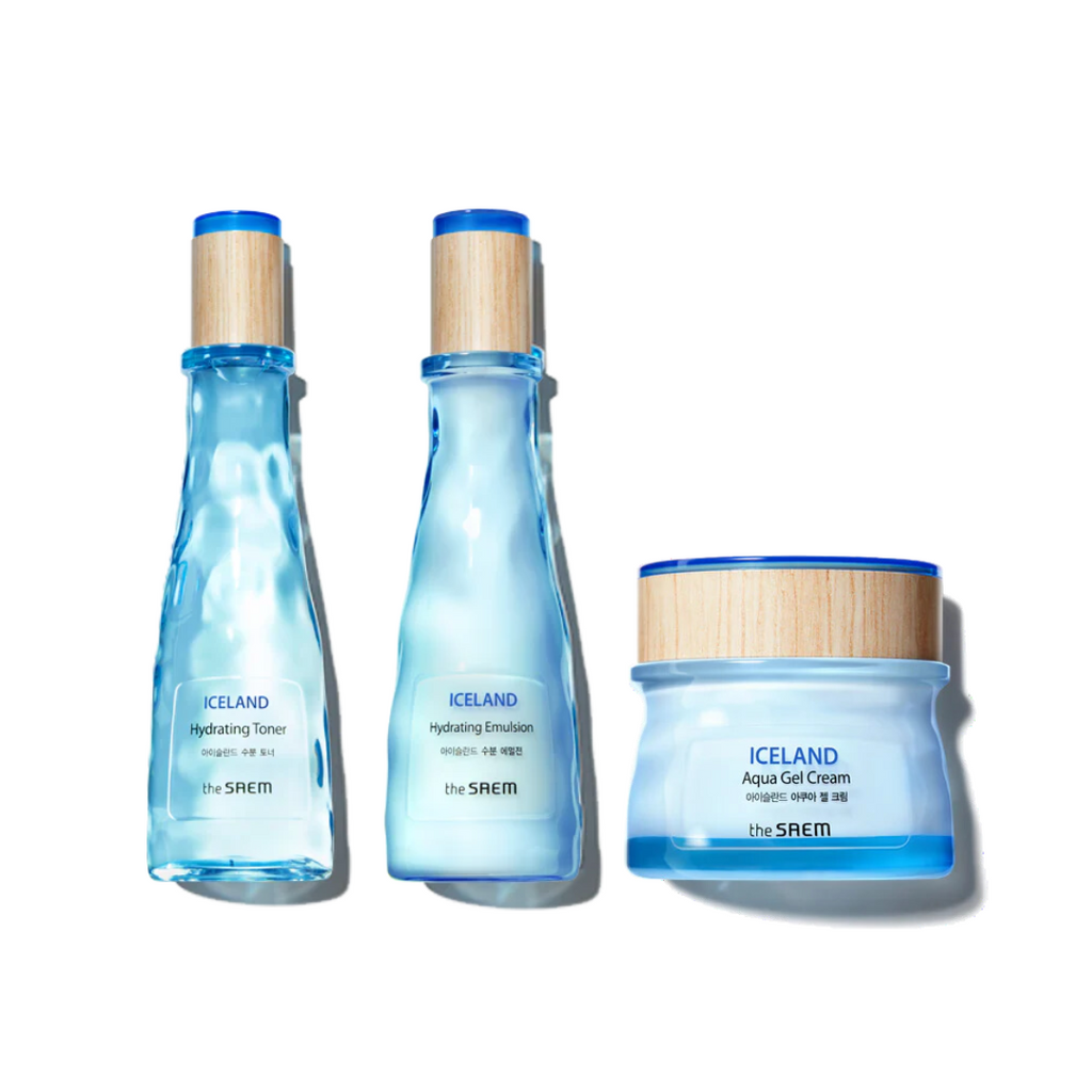 the SAEM] Iceland Hydrating Skin Care 3 Set — KollecteUSA