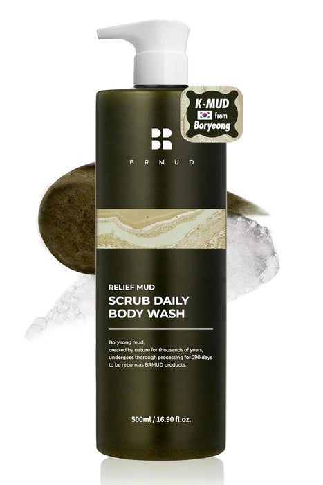 [BRMUD] Relief Mud Scrub Daily Body Wash (16.9 oz)