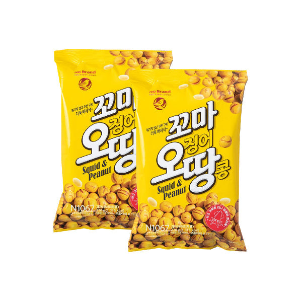 [E-MART] NO BRAND Crunchy Squid Peanut 270g * 2pcs