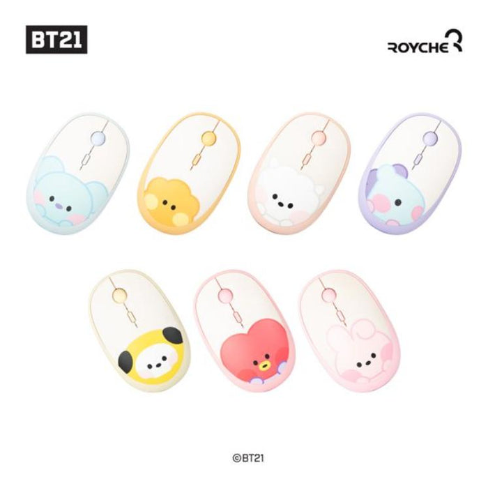 [BT21] Minini Multi Pairing Wireless Silent Computer Mouse