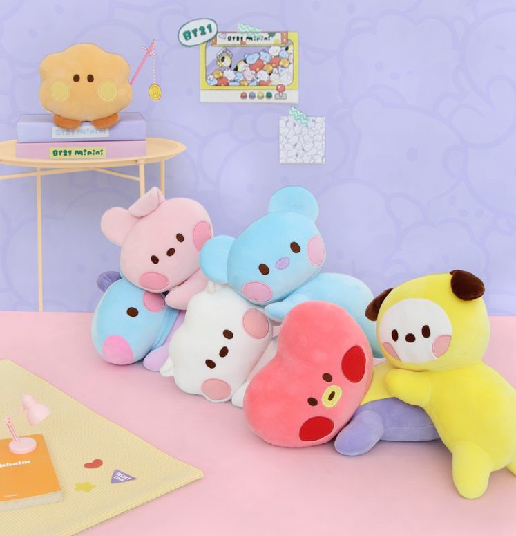Chimmy Plush Pillow - Cute Korean Kpop Merch for Girls Kids Playing