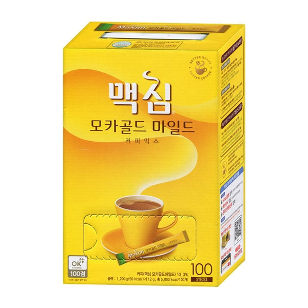 [Maxim] Mocha Gold Mild Coffee Mix 100T — KollecteUSA