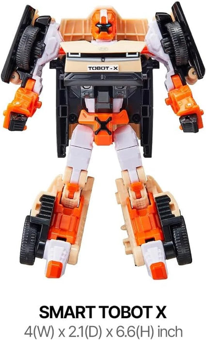 TOBOT SMART X, Youngtoys Transforming Collectible Vehicle to Robot Size 7 inch