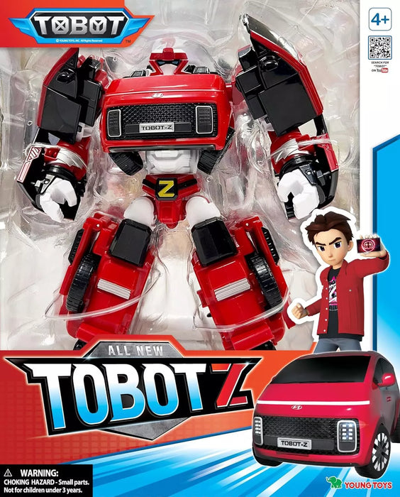 TOBOT Z, YOUNG TOY Large Size Transforming Collectible Vehicle Large Size 9-inch