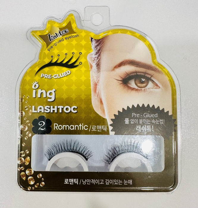[LashToc] Pre-Glued Reusable Eyelash 1pcs/3pcs