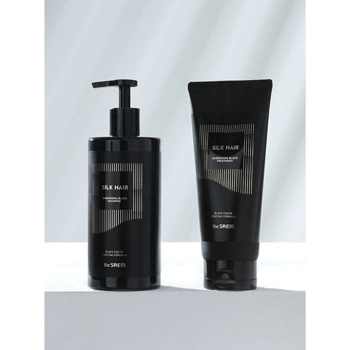 [the SAEM] Silk Hair Darkening Black Treatment 200ml