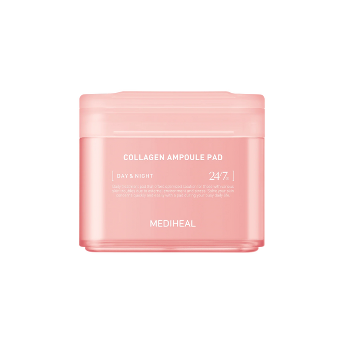 [MEDIHEAL] Collagen Ampoule Pad (100 Pads)