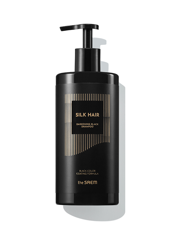 [the SAEM] Silk Hair Darkening Black Shampoo 400ml