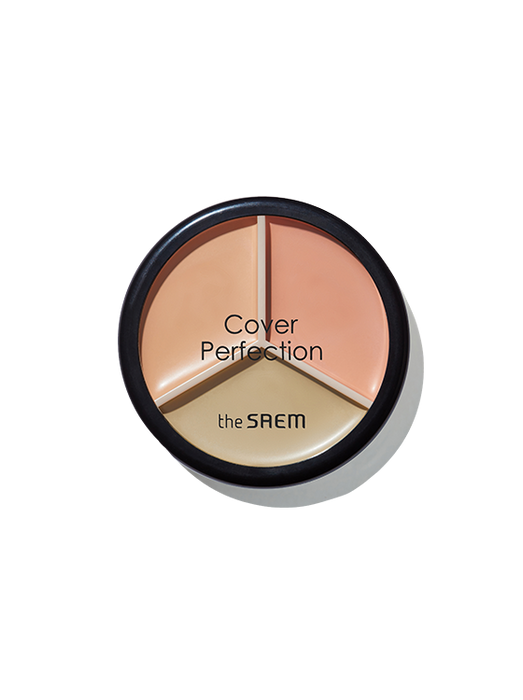 [the SAEM] Cover Perfection Triple Pot Concealer 4.5g*3 (5 Colors)