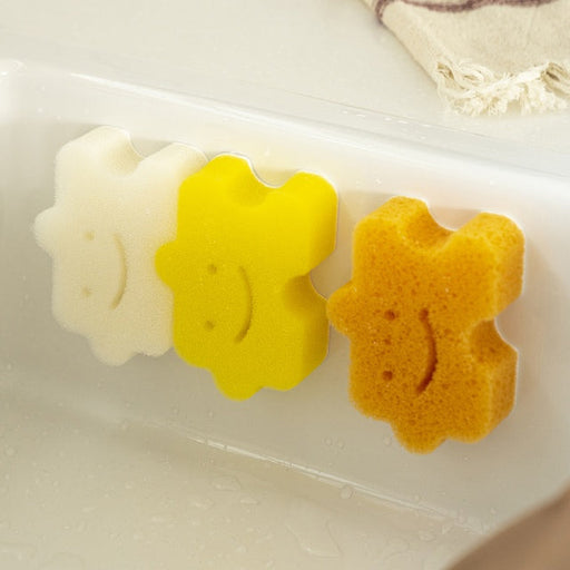 Smile Stick On Kitchen Sponges