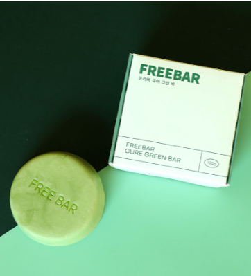 Freebar Cure Green Bar BUY1 GET 1 (100g+100g)
