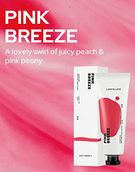 [DUFT&DOFT] Pink Breeze Signature Perfume Nourishing Hand Cream 50ml